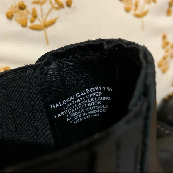 Steve Madden Galena black leather studded ankle boots - Picture 5 of 8